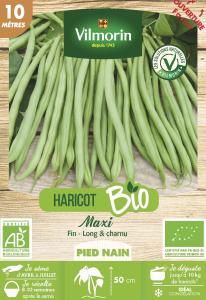 Haricot Nain Vert Maxi - 10 M - BIO